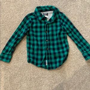 Boys long sleeve button down.